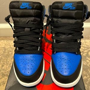 Gently preowned Jordan 1 retro OG high royal blue (2016)
